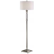 Uttermost Volusia Polished Nickel Plated Floor Lamp