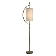 Uttermost Balaour 66 High Antique Brass Floor Lamp