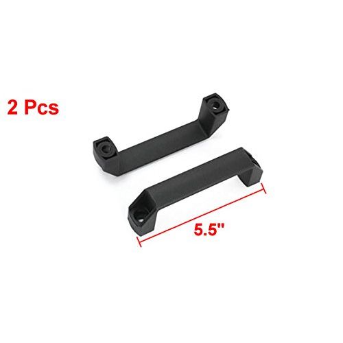  uxcell Home Office Black Cabinet Cupboard Drawer Door Pull Handle 5.5 inches 2pcs