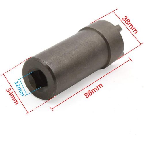  uxcell Gray Motorcycle Scooter Clutch Socket Tools Spanner Wrench Fit for GY6