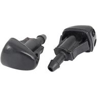 Aftermarket for Hyundai Elantra; Material: Plastic uxcell 2pcs Windshield Washer Sprayer Nozzle 98630-2D000