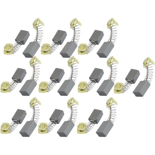  uxcell 10 Pair 16 x 11 x 7mm Power Tool Carbon Brushes for Hitachi 999043