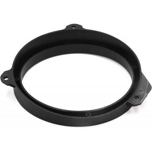  [아마존베스트]uxcell 2pcs Black 6.5 Car Speaker Mounting Spacer Ring Bracket for Subaru Forester