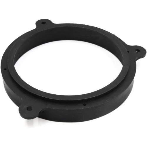  uxcell 2pcs Black 6.5 Car Speaker Mounting Spacer Adaptor Rings for Subaru Forester