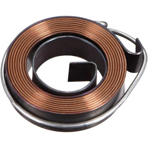  [아마존베스트]uxcell Drill Press Return Spring, Quill Spring Feed Return Coil Spring Assembly, 3.3Ft Long, 40 x 10 x 0.8mm