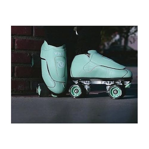  VNLA Junior Mint - Jam Skates for Men and Women - Indoor Unisex Roller Skates for Tricks and Jam Skating Mint Green