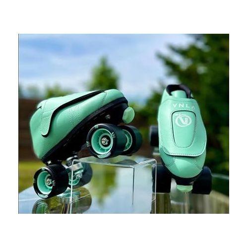  VNLA Junior Mint - Jam Skates for Men and Women - Indoor Unisex Roller Skates for Tricks and Jam Skating Mint Green