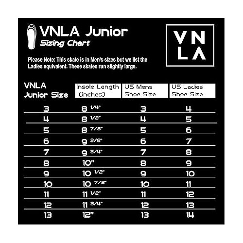  VNLA Junior Lagoon Jam Skates for Men and Women - Indoor Unisex Roller Skates for Tricks and Jam Skating- White/Aqua