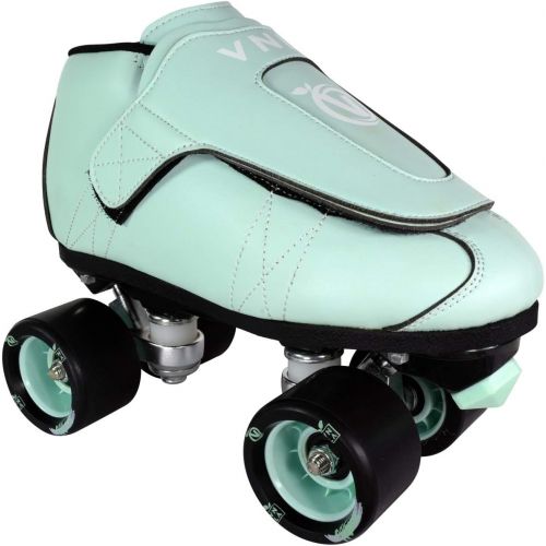  VNLA Mint Jam Skate Mens & Womens Skates - Roller Skates for Women & Men - Adjustable Roller Skate/Rollerskates - Outdoor & Indoor Adult Skate - Kid/Kids Skates (Mint Green)