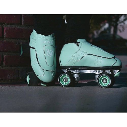  VNLA Mint Jam Skate Mens & Womens Skates - Roller Skates for Women & Men - Adjustable Roller Skate/Rollerskates - Outdoor & Indoor Adult Skate - Kid/Kids Skates (Mint Green)