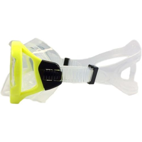  V VILISUN Taucherbrille mit Schnorchel Anti-Leck Anti-Fog Schnorchelset Tauchset aus Gehartetem Glas, ideal fuer Tauchen, Schnorcheln und Schwimmen, Kinder Tauchset mit Nasenklemme