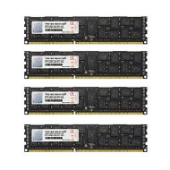 V-Color V-color 64GB (4 x 16GB) 240-Pin DDR3 1866MHz (PC3-14900) ECC Registered DIMM for Apple Mac Pro 1.5V CL13 2Rx4 Dual Rank Server Memory Ram Module Upgrade (TR316G18D413Q)