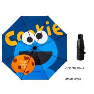 V-Parasoll V-parasol Sense of Stylish Lightweight Mini Umbrella Small Fold Pocket Umbrella Uv Protection,Kids Students-Black 19x5cm