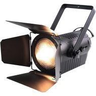 200w LED Fresnel Spotlight with Manual Zoom DMX Theater Studio Concert Stage Lighting (200w)