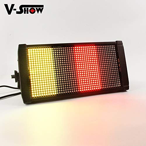  V-Show 4 Pack Halloween Strobe Light for Parties 300W Sound Activated and Flash Speed Control Stage Lighting for Home Dance DJ Bar Xmas Wedding Show Club