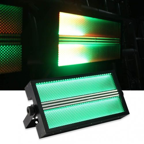  V-Show 6 Pack Led Strobe Light Stage Lighting with RGB 2in1 Led Strobe Bar Flash Light for halloween parties
