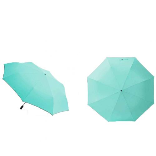  V-parasol Lightweight Mini Umbrella Folding Travel Umbrella Small Fold Pocket Umbrella,Sunblock Upf30+-Green 27x4cm