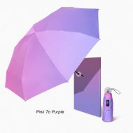 V-parasol Lightweight Mini Umbrella Folding Travel Umbrella Small Fold Pocket Umbrella, Uv Protection -Purple 19x6.5cm