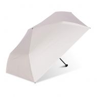 V-parasol Lightweight Mini Umbrella Folding Travel Umbrella, Small Fold Pocket Umbrella Folding Umbrella Sunblock -White 22x5cm