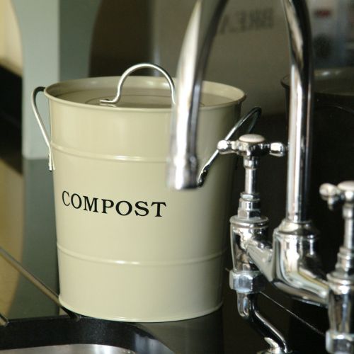 제네릭 Generic Exaco 2-in-1 Kitchen Compost Bucket with Lid