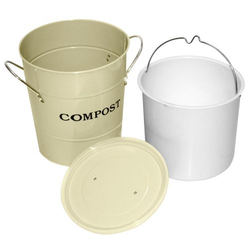 제네릭 Generic Exaco 2-in-1 Kitchen Compost Bucket with Lid