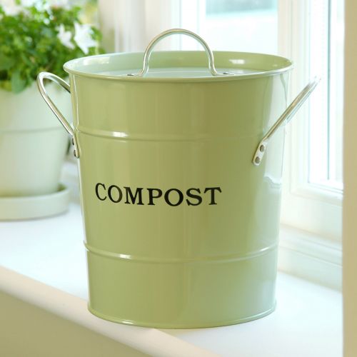 제네릭 Generic Exaco 2-in-1 Kitchen Compost Bucket with Lid