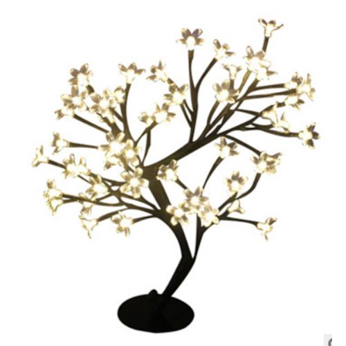 제네릭 Generic Creative Motion Industries 17.71 in. Beautiful LED Cherry Blossom Tree Table Lamp,Home, Room, Office Decor, Product Size: 13.77 x 17.7 x 13.77