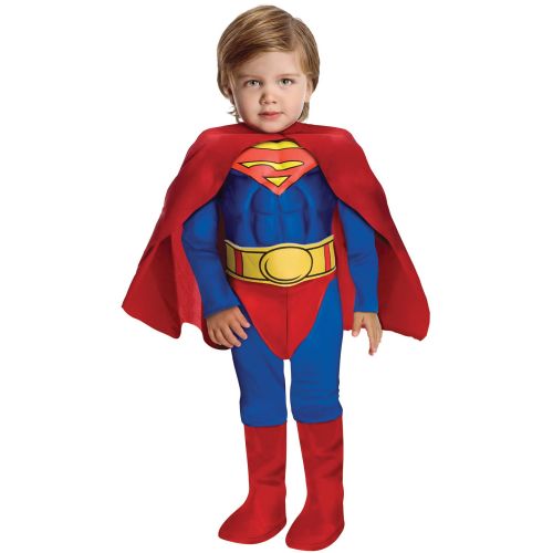 제네릭 Generic Superman w Chest Child Halloween Costume