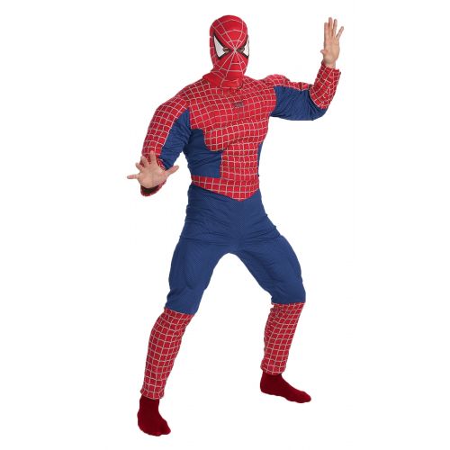  Disguise Inc Spiderman Muscle Chest Adult Halloween Costume - One Size