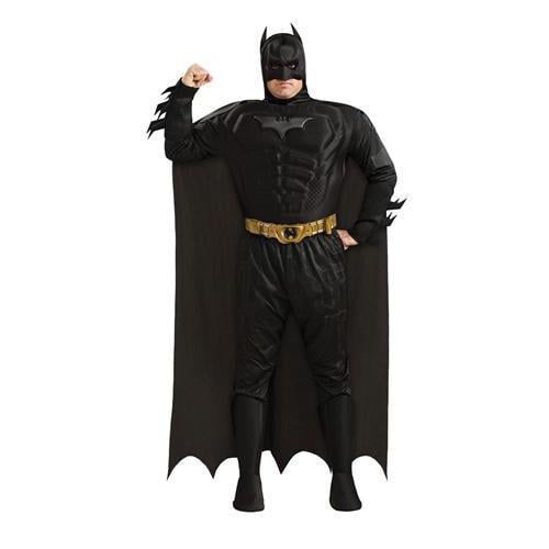  Morris Costumes Batman Deluxe Muscle Chest Adult Halloween Costume, Plus (46-52)