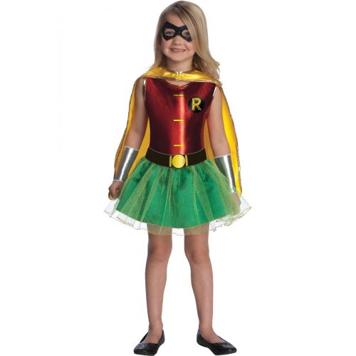 제네릭 Generic Robin Tutu Toddler Halloween Costume, Size 3T-4T
