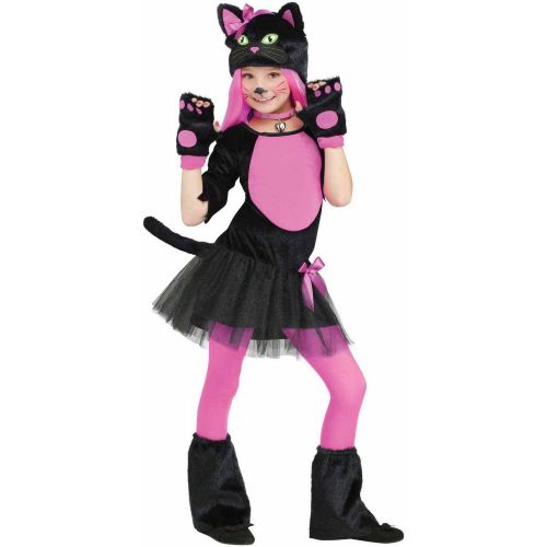 제네릭 Generic Miss Kitty Girls Child Halloween Costume