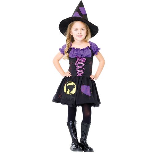제네릭 Generic Witch Girls Child Halloween Costume