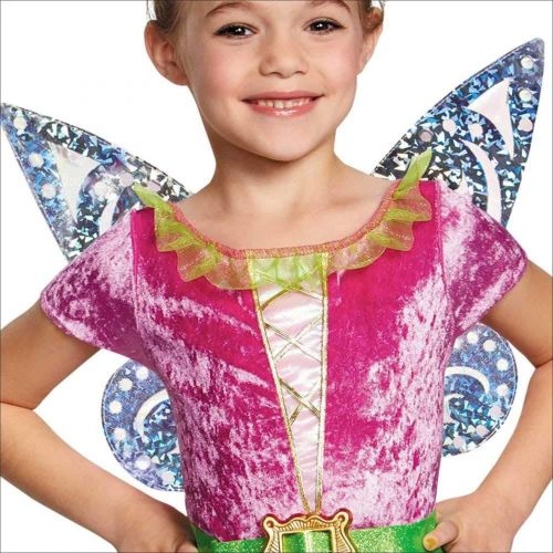 제네릭 Disguise Tinker Bell and The Pirate Fairy Pirate Tink Girls Child Halloween Costume