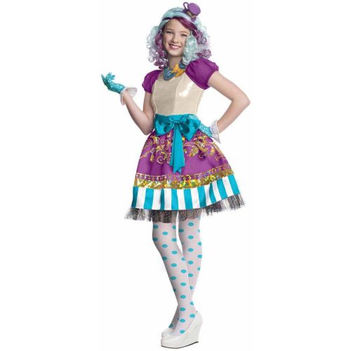 제네릭 Rubies Costumes Ever After High Madeline Hatter Girls Child Halloween Costume