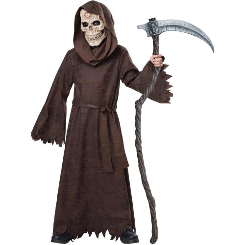 제네릭 Generic Ancient Reaper Child Halloween Costume, One Size, 10-12