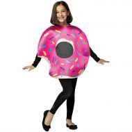 Generic Strawberry Donut with Bite Child Halloween Costume, One Size, (7-10)