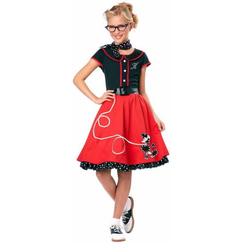 제네릭 California Costumes 50s Sweetheart Girls Child Halloween Costume