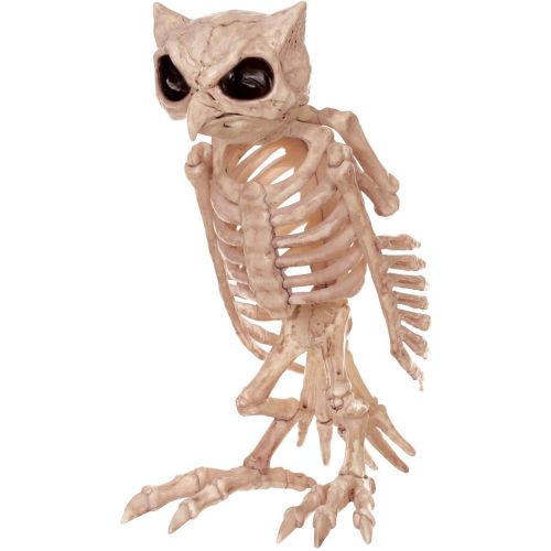 제네릭 Seasons USA Skeleton Owl Halloween Decor