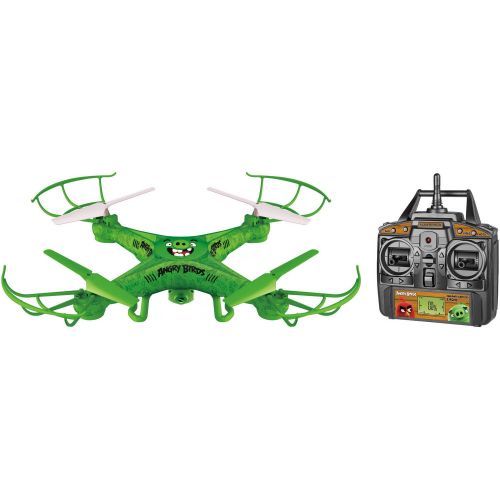 제네릭 Angry Birds Licensed The Pigs Squak-Copter 4.5-Channel 2.4GHz RC Camera Drone