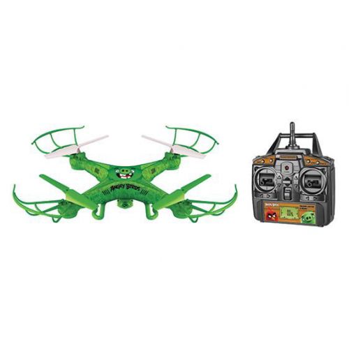 제네릭 Angry Birds Licensed The Pigs Squak-Copter 4.5-Channel 2.4GHz RC Camera Drone