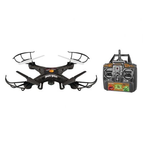 제네릭 Angry Birds Licensed Bomb Squak-Copter 4.5-Channel 2.4GHz RC Camera Drone