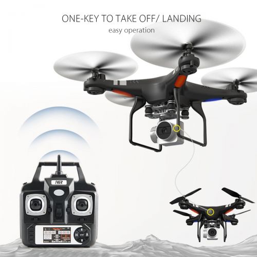 제네릭 Generic 2.4GHz 1080P 170° Wide-angle Lens Camera WiFi Headless 2 MEGA PIXELS Quadcopter RC Drone Altitude Hold 3D Flip LED Live Helicopter