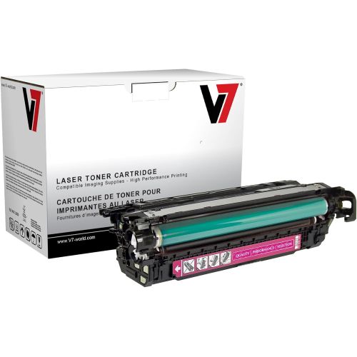  V7 THY2263A Remanufactured Yellow Toner Cartridge for HP CE262A (HP 648A) - 11000 page yield