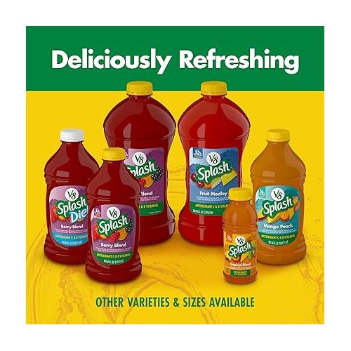  V8 Splash Diet Berry Blend Flavored Juice Beverage, 64 fl oz Bottle