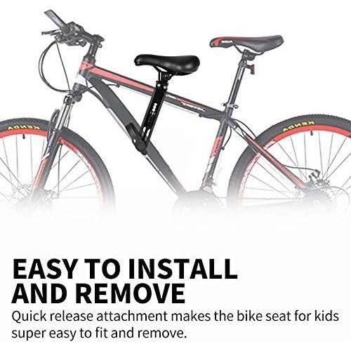  [아마존베스트]VAE Kids Bike Seat for Mountain Bikes Front Mounted Bicycle Seats for Children 2-5 Years Compatible with All Adult MTB Easy to Install