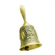 VAGYD Hand Bell, Metal Jingle Service Call Bell,Multi-Purpose Metal Hand Call Bell for Wedding Decoration,School,Church,Classroom,Reception Dinner,Restaurant,Bar,Pet Feeding and Home Dec