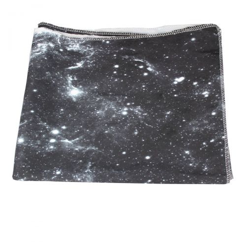  VAKADO Moon Tapestry Wall Hanging Space Galaxy Starry Night Sky Stars Bohemian Trippy Universe Planet Blanket Home Decor for Dorm Room Bedroom 51X59,Dark Black White