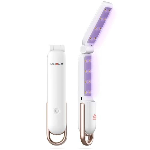  VANELC UV Light Sanitizer Wand,Efficient 99.99% Foldable Handheld New Portable Ultraviolet Sanitizer Machine