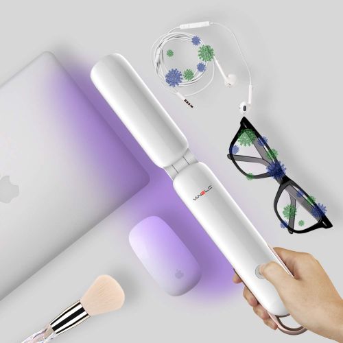  VANELC UV Light Sanitizer Wand,Efficient 99.99% Foldable Handheld New Portable Ultraviolet Sanitizer Machine